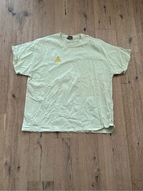 Nike ACG Light Yellow Logo T-Shirt